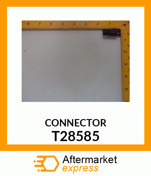 CONNECTOR, ONE CONTACT LOCK TYPE T28585