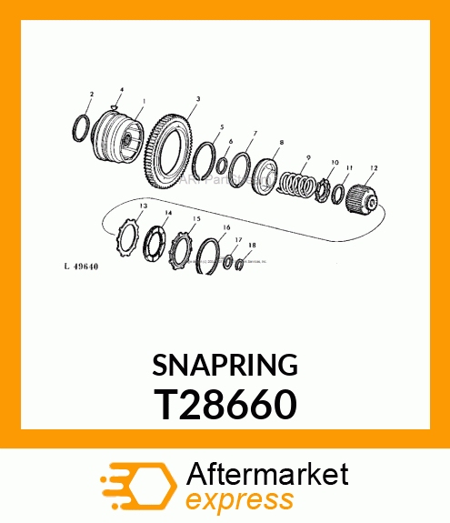 RING,SNAP T28660