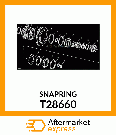 RING,SNAP T28660