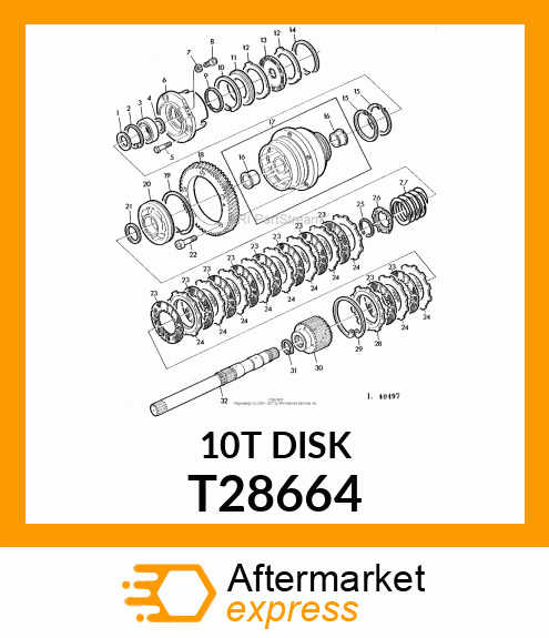 PLATE,SEPARATOR T28664