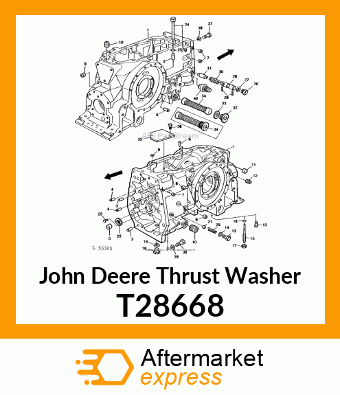 WASHER,THRUST T28668