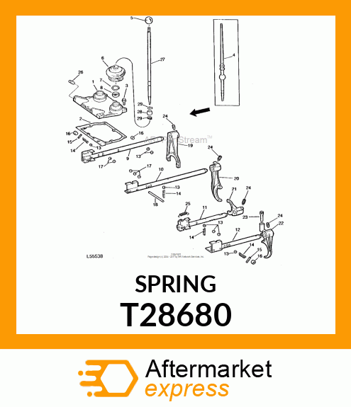 SPRING T28680