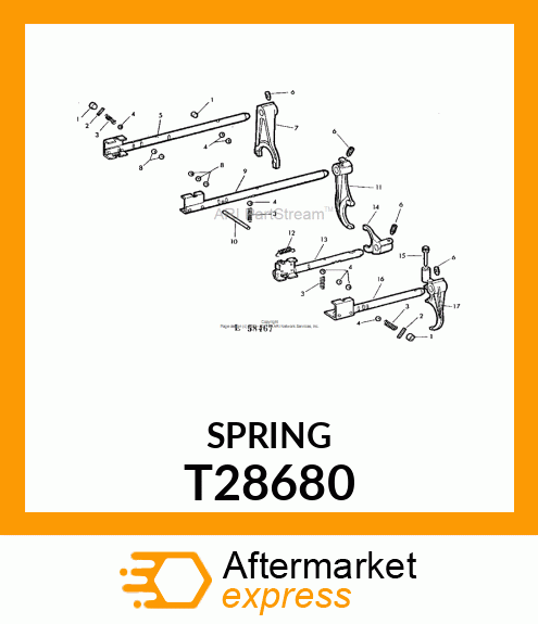 SPRING T28680