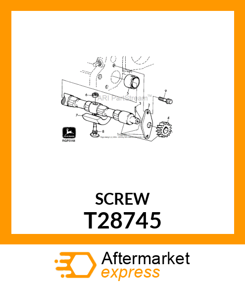 BOLT, CONNECTING ROD T28745