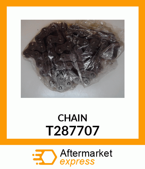 CHAIN, FRONT FRONT, HD80, 52 PITCHE T287707