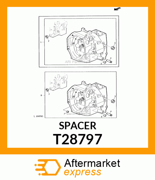 SEAT,VALVE T28797