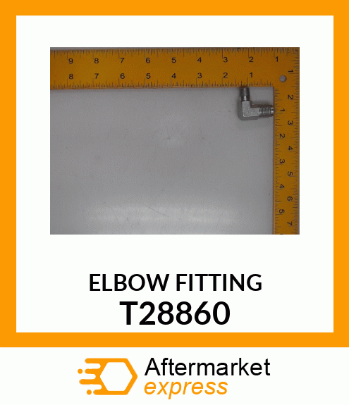 ELBOW FITTING, 90 DEGREE T28860