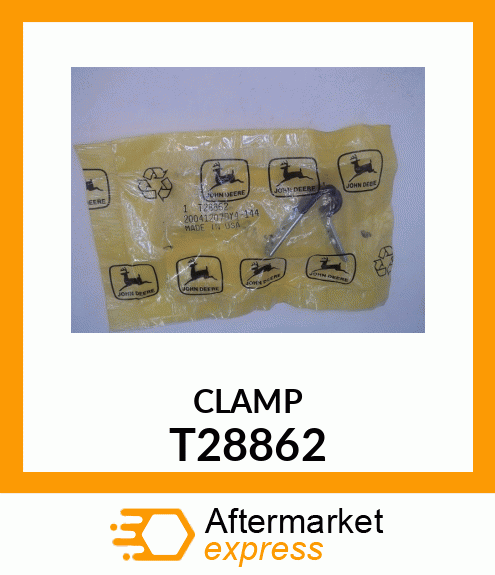 CLAMP,COATED CLAMP, COATED 3/8 HOS T28862