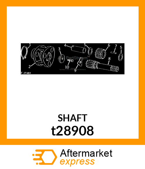 SHAFT,FINAL DRIVE,LEFT t28908