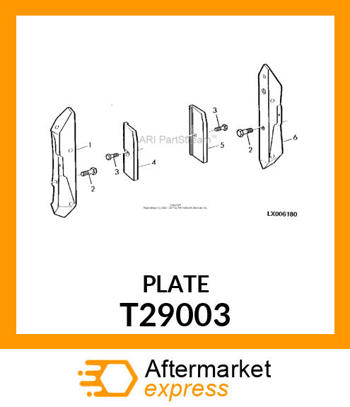 Plate T29003