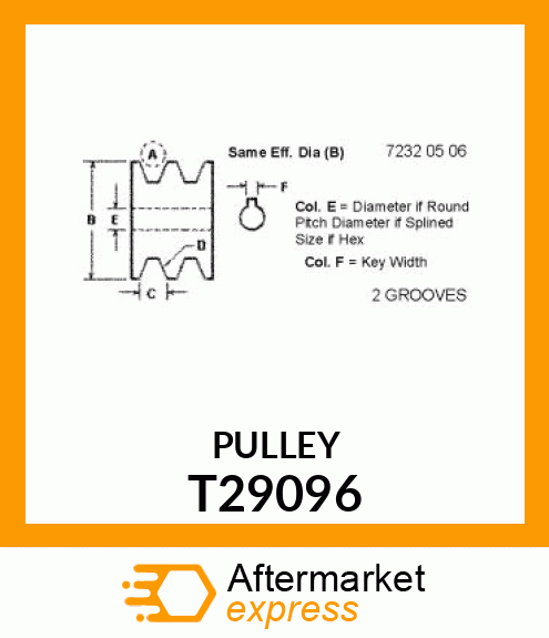 PULLEY T29096