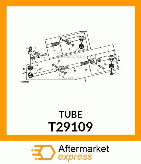 TUBE,TIE ROD T29109