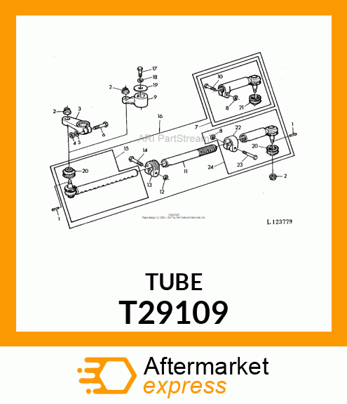 TUBE,TIE ROD T29109