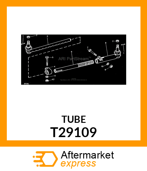 TUBE,TIE ROD T29109