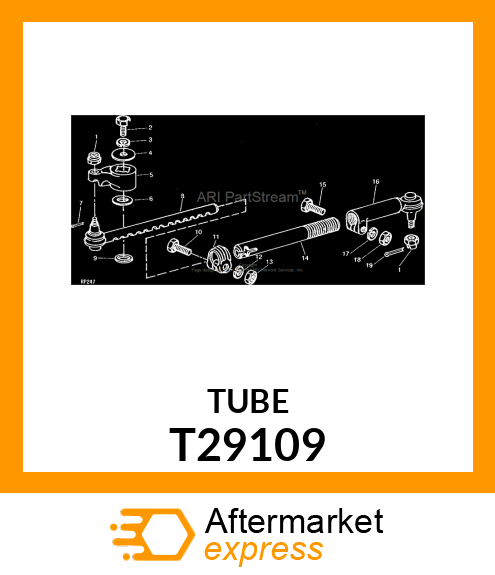 TUBE,TIE ROD T29109