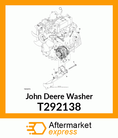 BUSHING ALTERNATOR T292138