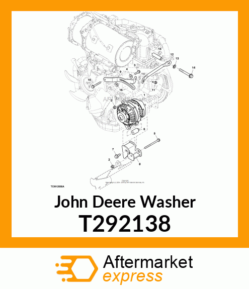 BUSHING ALTERNATOR T292138