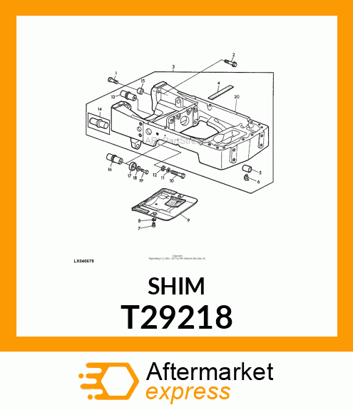 SHIM .020 STEEL T29218