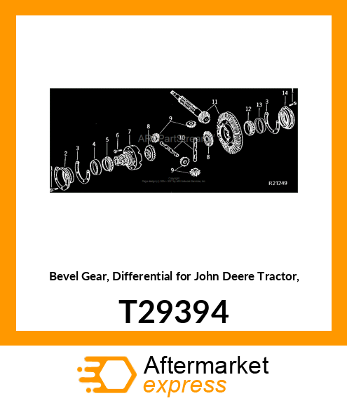 BEVEL GEAR T29394