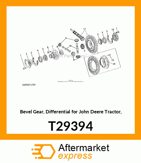 BEVEL GEAR T29394