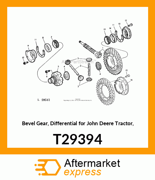 BEVEL GEAR T29394