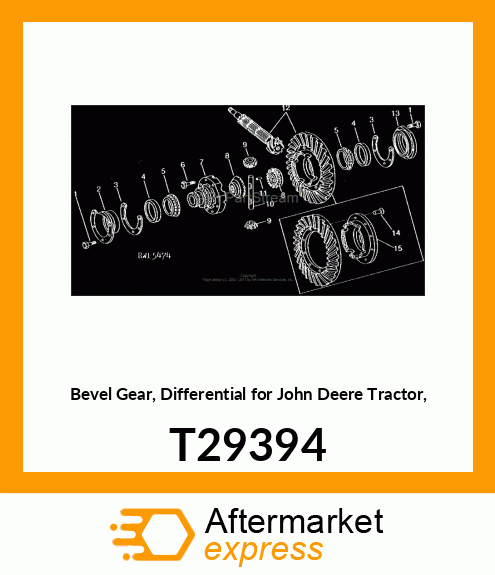 BEVEL GEAR T29394