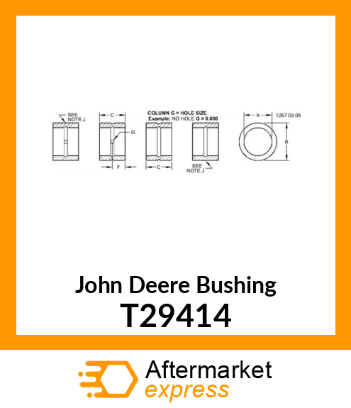 BUSHING T29414