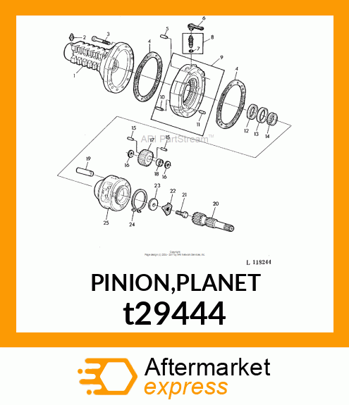 PINION,PLANET t29444