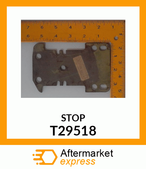 Plate - STOP SCV LEVER (Part is Obsolete) T29518