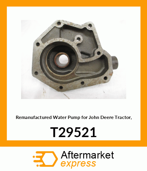 Housing - HOUSING WATER PUMP T29521