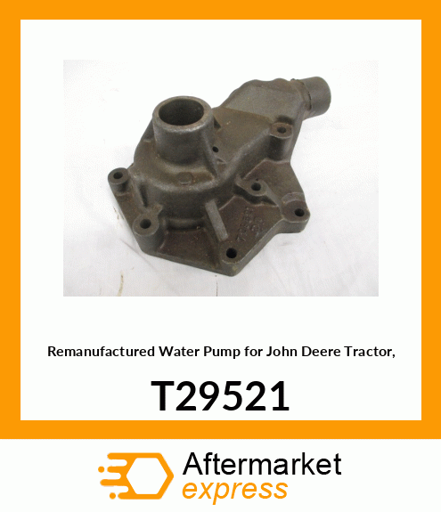 Housing - HOUSING WATER PUMP T29521