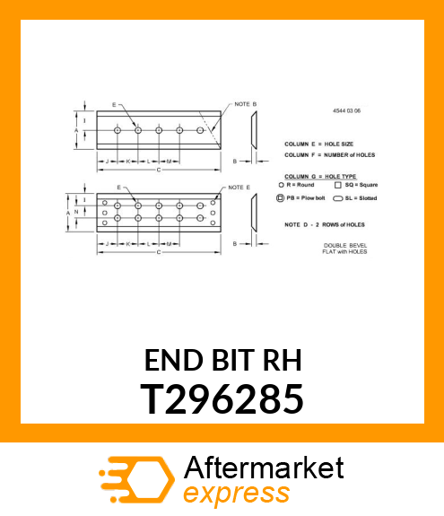 END BIT RH T296285