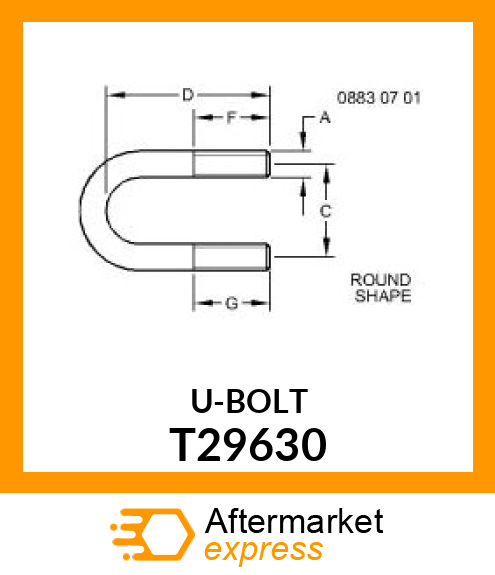 Bolt T29630