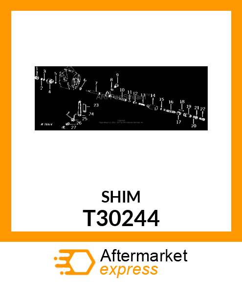 Shim - SHIM T30244