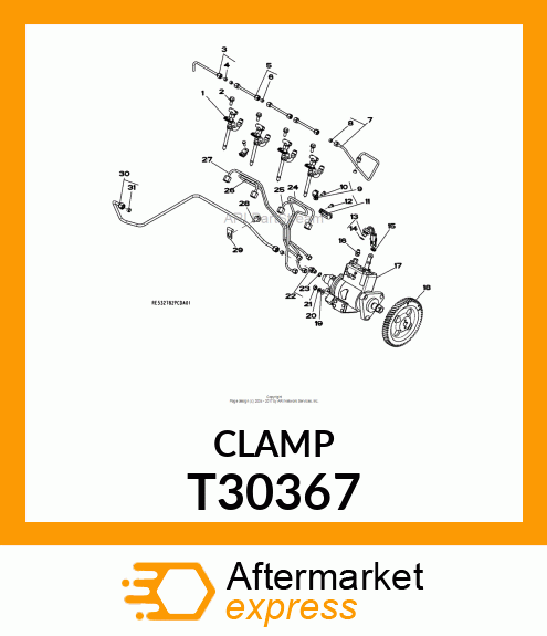 CLAMP CLAMP,COATED T30367