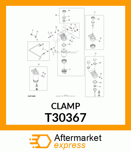 CLAMP CLAMP,COATED T30367