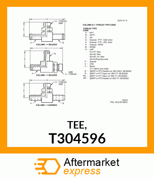 TEE, T304596