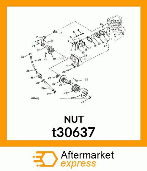 NUT,LOCK t30637