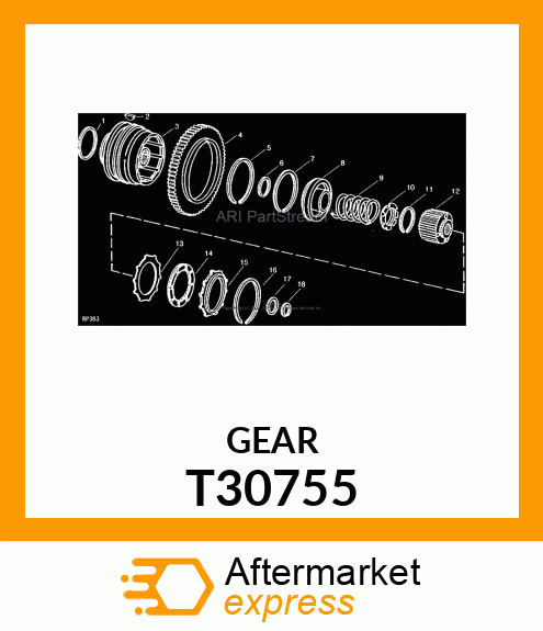 Gear T30755