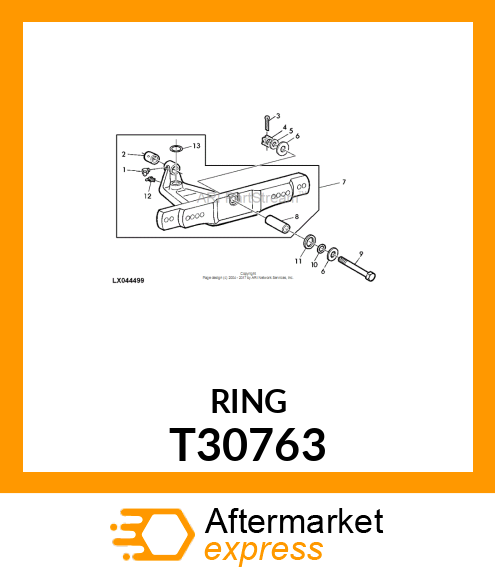 WASHER,THRUST T30763