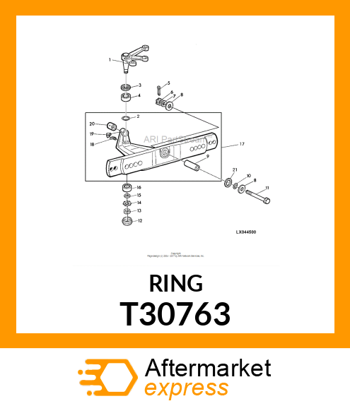 WASHER,THRUST T30763