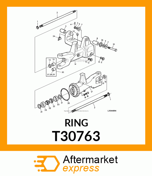 WASHER,THRUST T30763