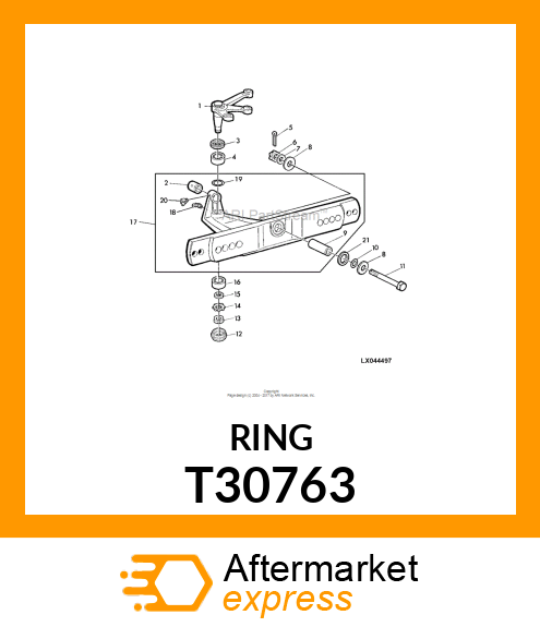 WASHER,THRUST T30763