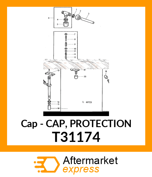 Cap - CAP, PROTECTION T31174