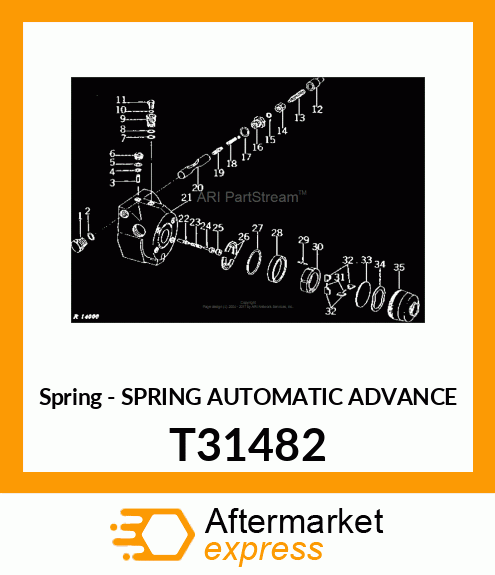 Spring - SPRING AUTOMATIC ADVANCE T31482