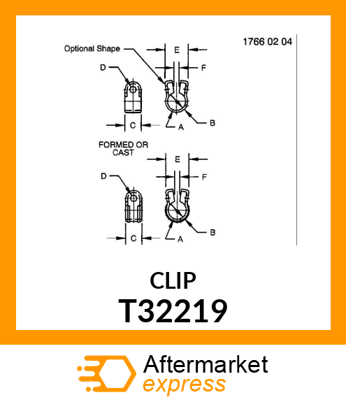 CLIP T32219