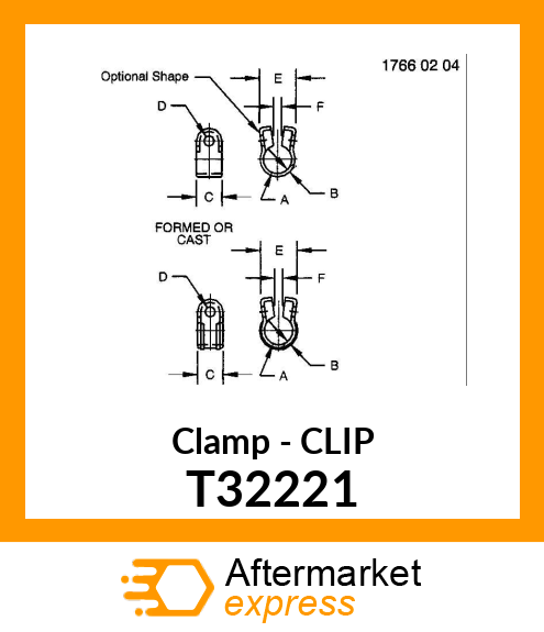 Clamp - CLIP T32221