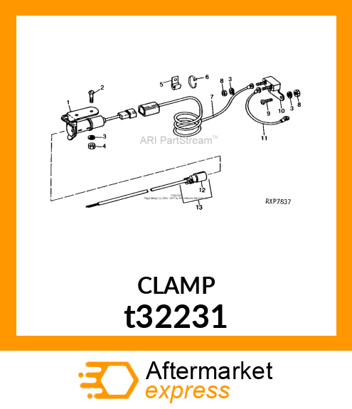 CLAMP,COATED J t32231