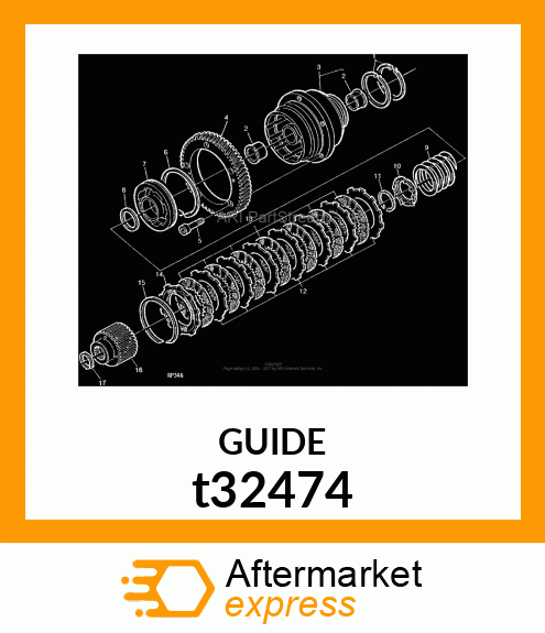 RETAINER WITH PUMP LANES t32474