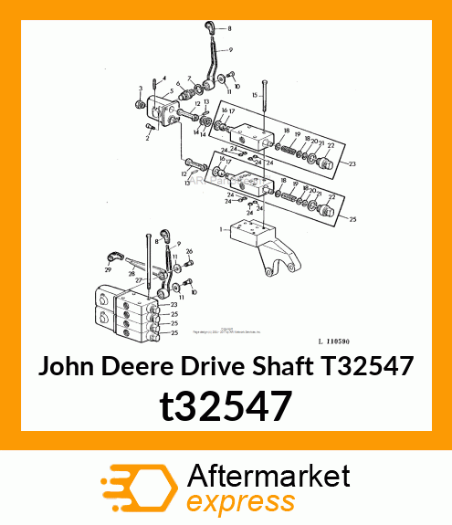 SHAFT,ACTUATING t32547